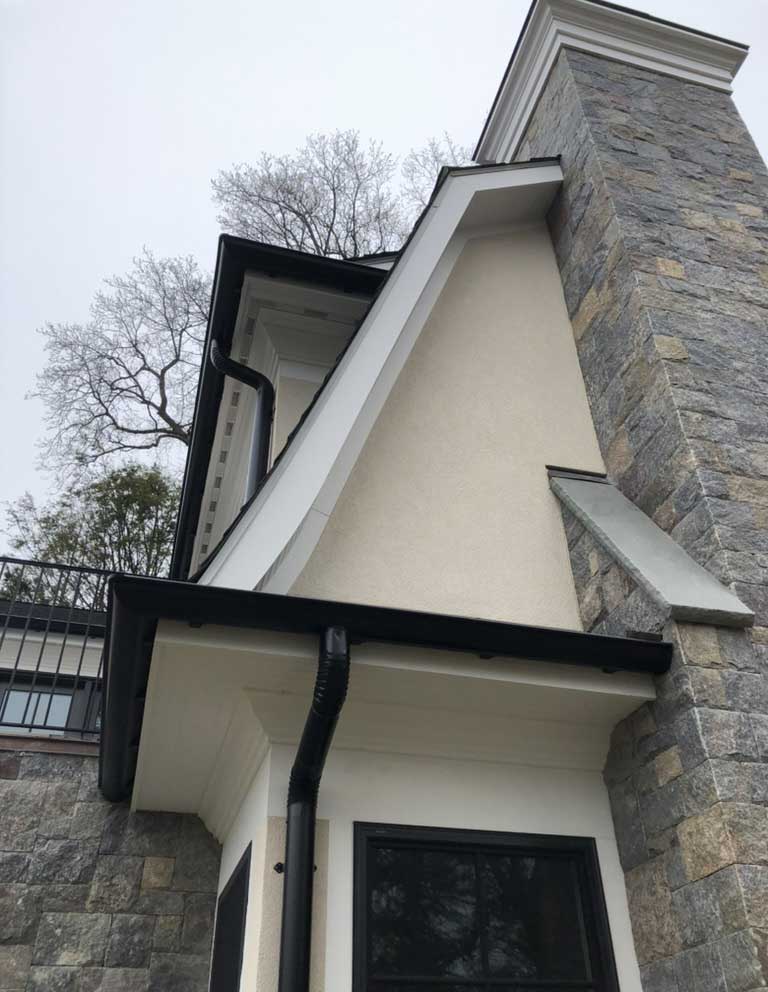 black gutters Litchfield ct